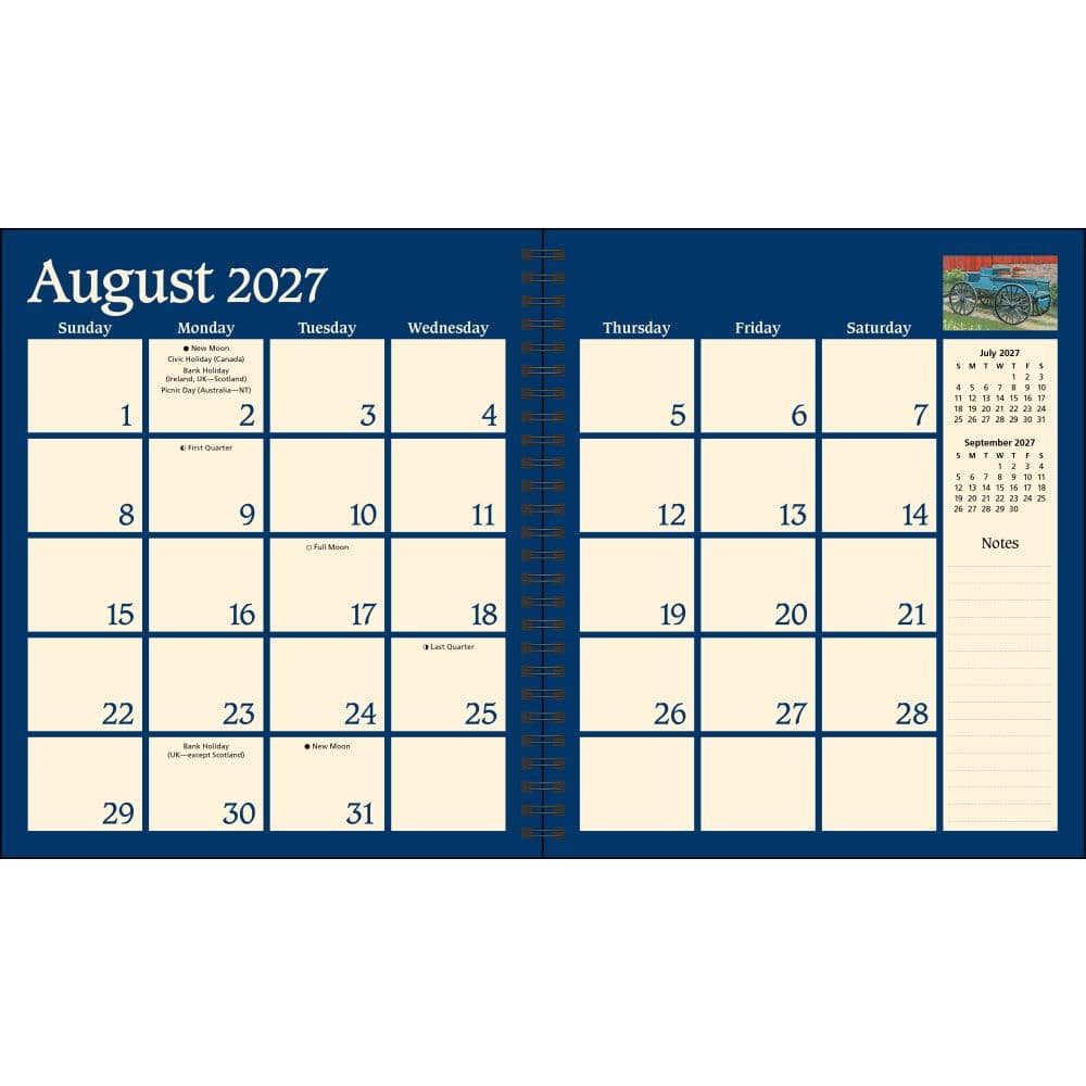 Country Seasons 2027 Engagement Planner by John Sloane Fifth Alternate Image