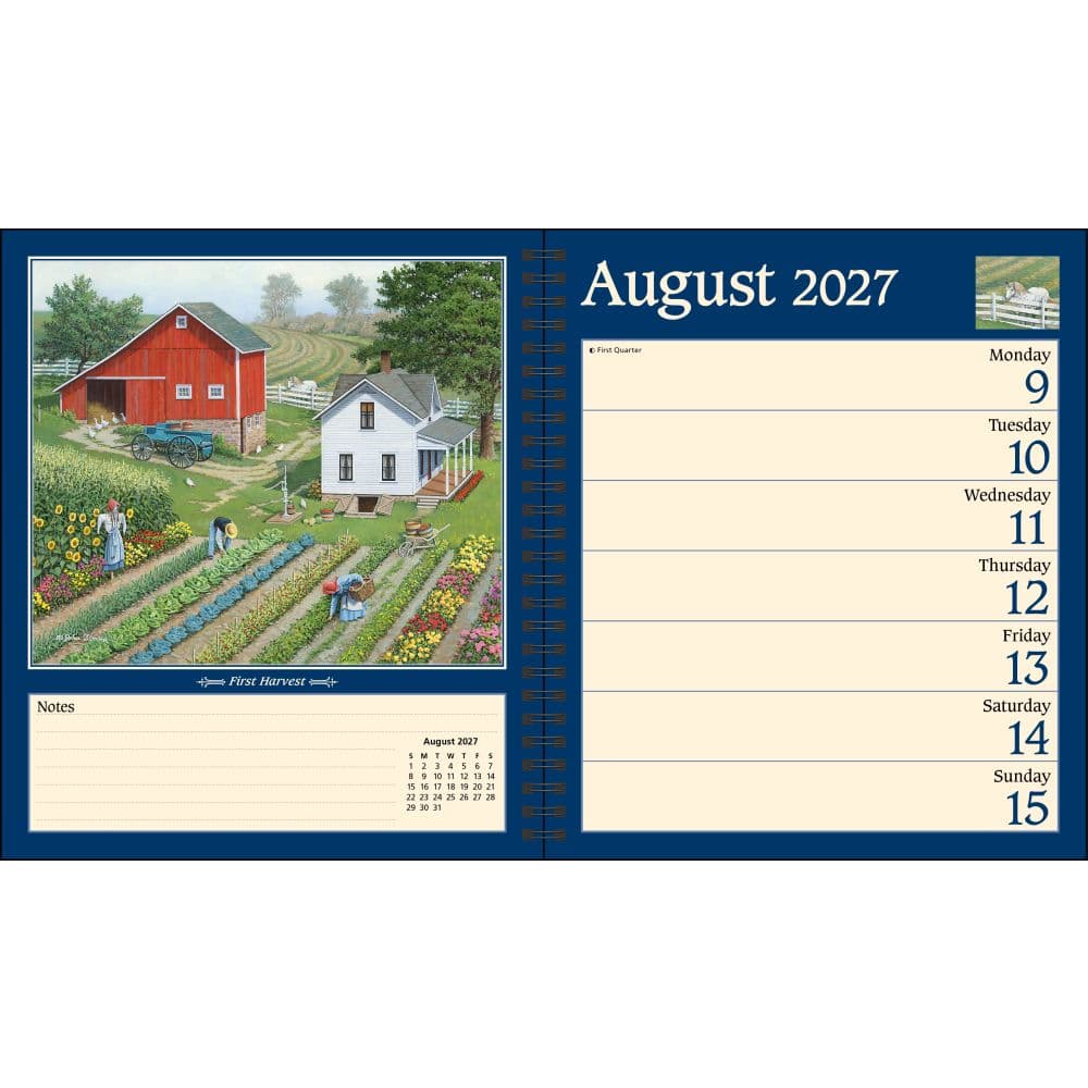 Country Seasons 2027 Engagement Planner by John Sloane Sixth Alternate Image
