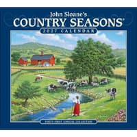 image Country Seasons 2027 Wall Calendar by John Sloane Main Product Image