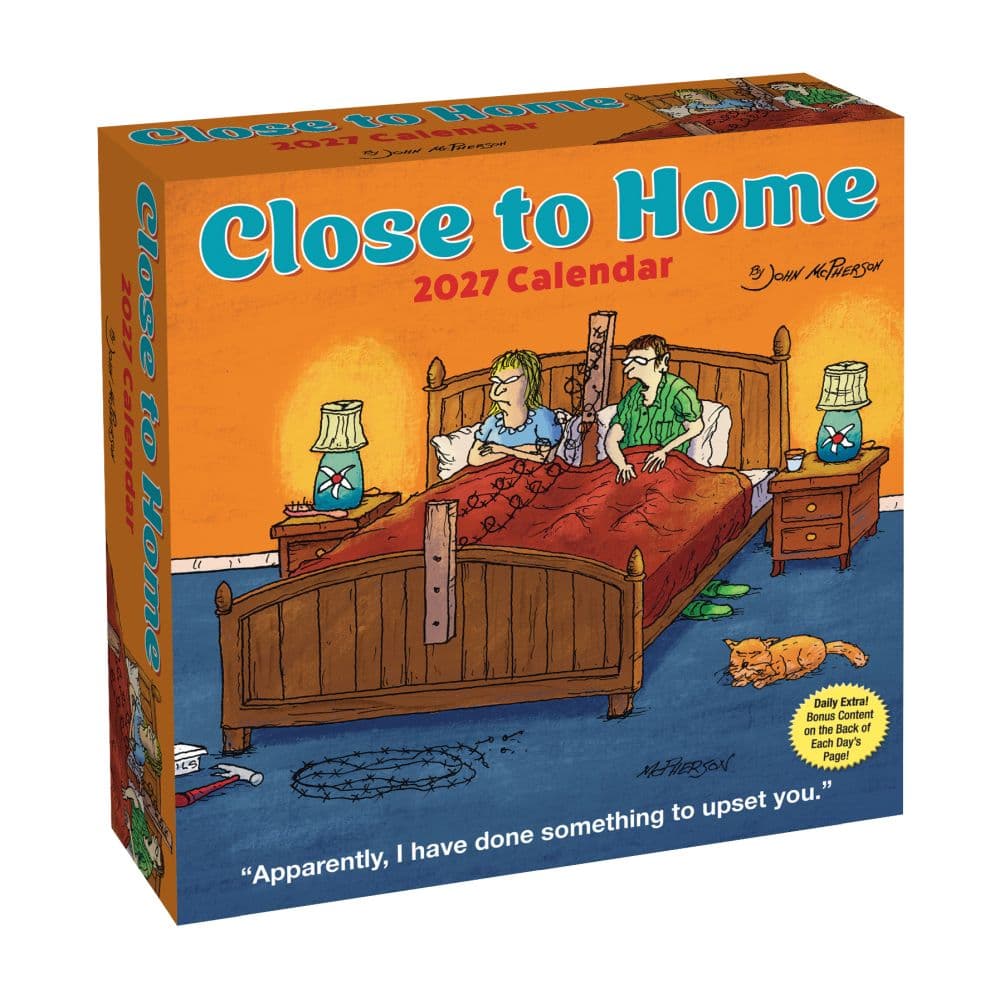 Close to Home 2027 Desk Calendar Main Product Image