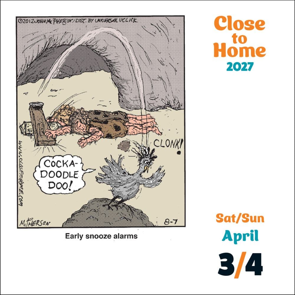 Close to Home 2027 Desk Calendar Second Alternate Image
