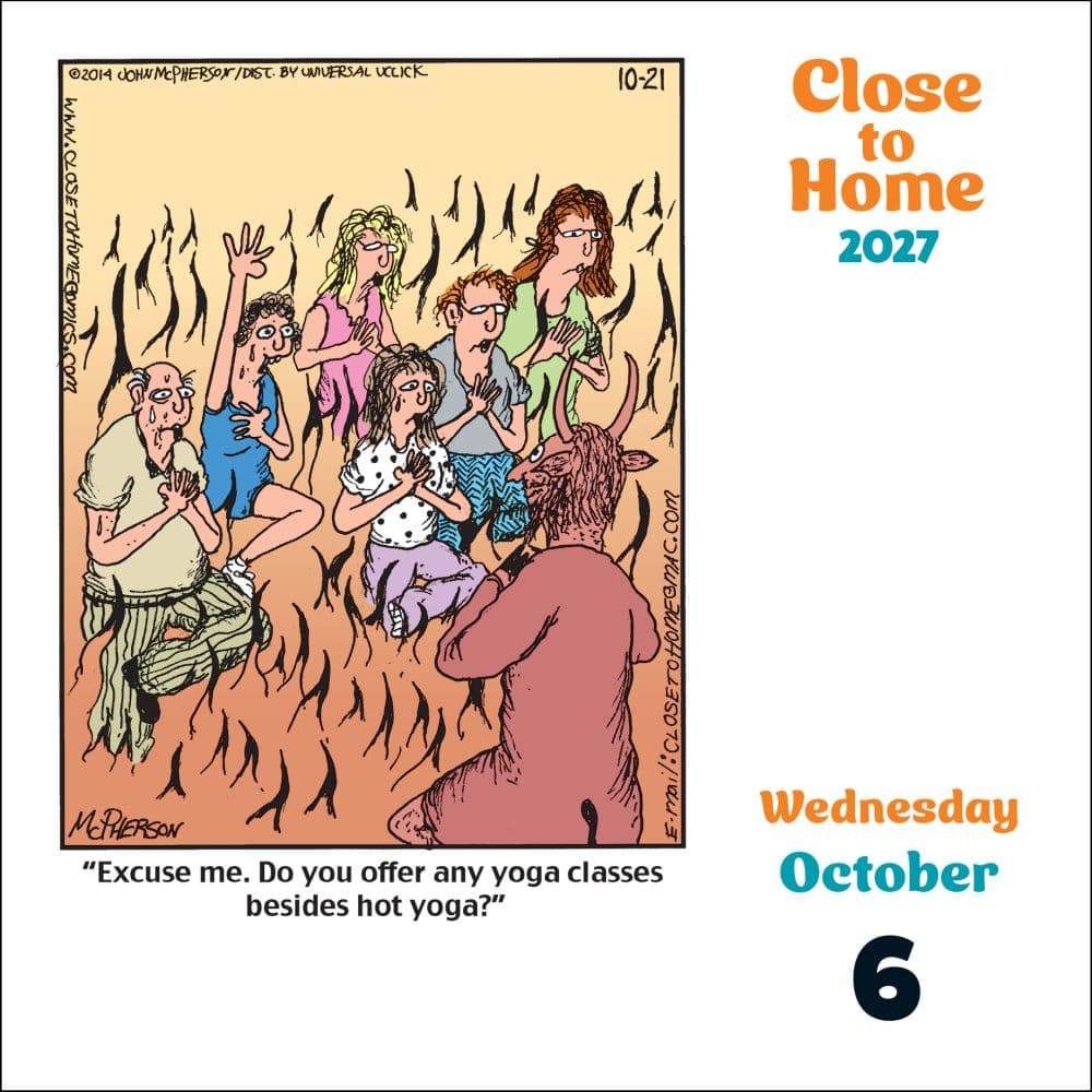 Close to Home 2027 Desk Calendar Fourth Alternate Image