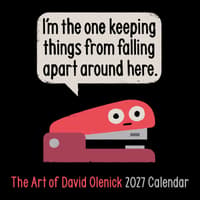 image The Art of David Olenick 2027 Wall Calendar Main Product Image