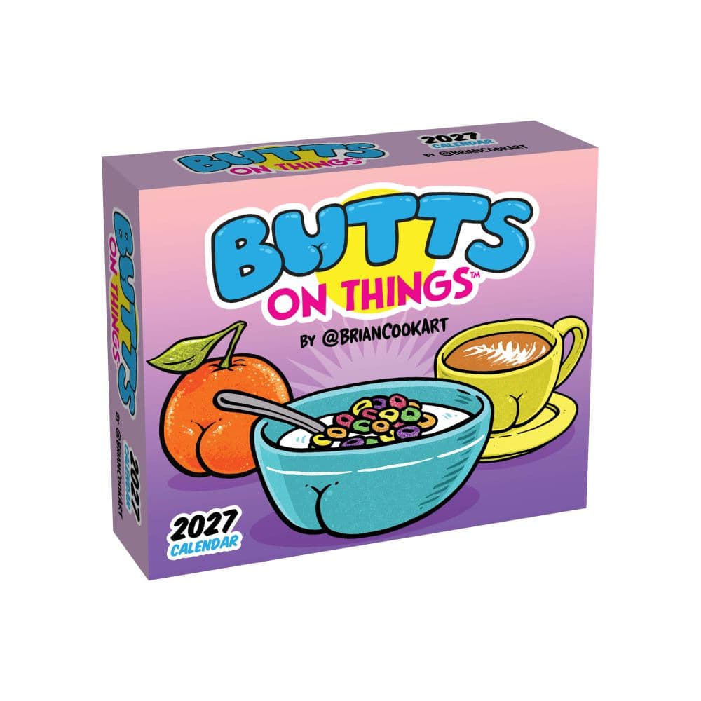 Butts on Things 2027 Desk Calendar Main Product Image