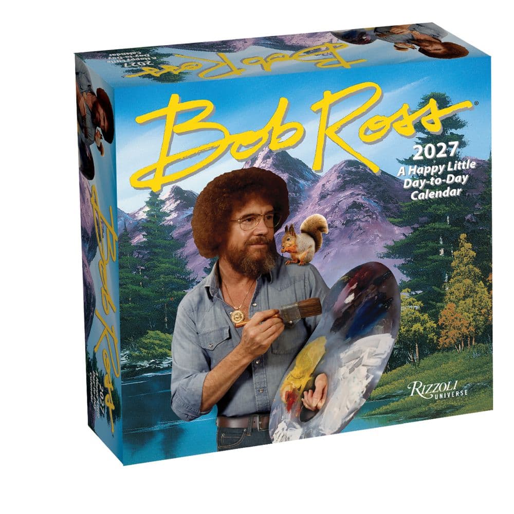 image Bob Ross 2027 Desk Calendar Main Product Image