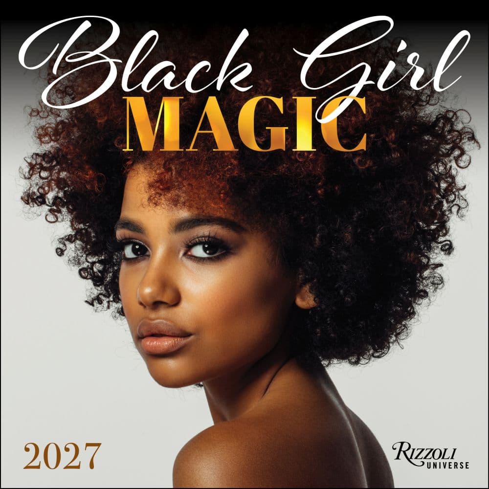 Black Girl Magic 2027 Wall Calendar Main Product Image