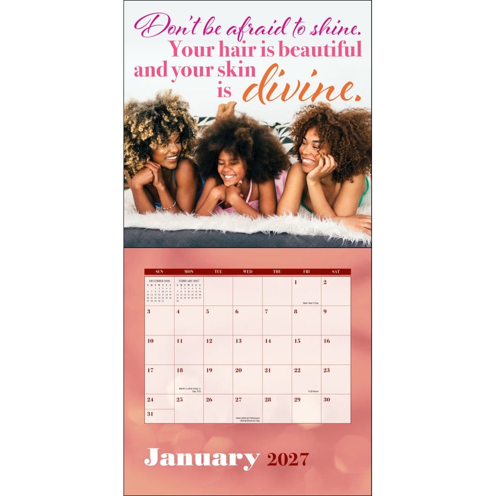 Black Girl Magic 2027 Wall Calendar Second Alternate Image