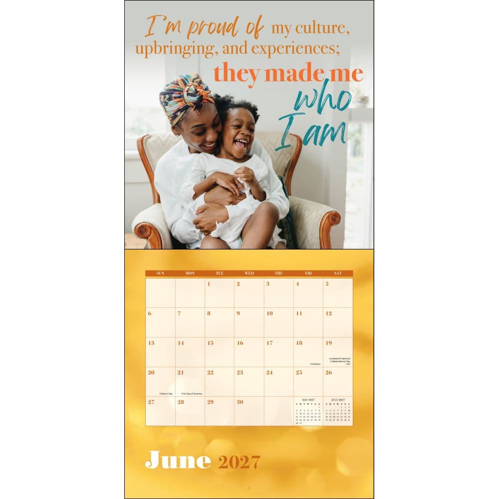 Black Girl Magic 2027 Wall Calendar Third Alternate Image