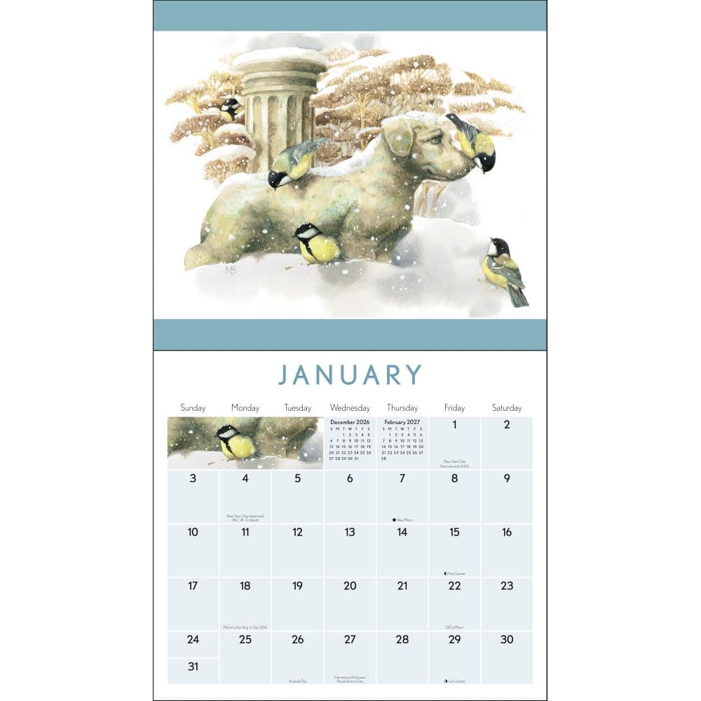 Natures Inspiration 2027 Wall Calendar by Marjolein Bastin Second Alternate Image