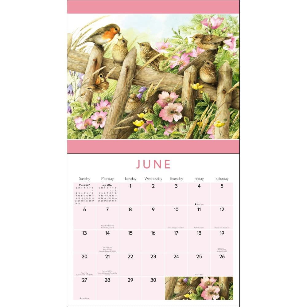Natures Inspiration 2027 Wall Calendar by Marjolein Bastin Fourth Alternate Image