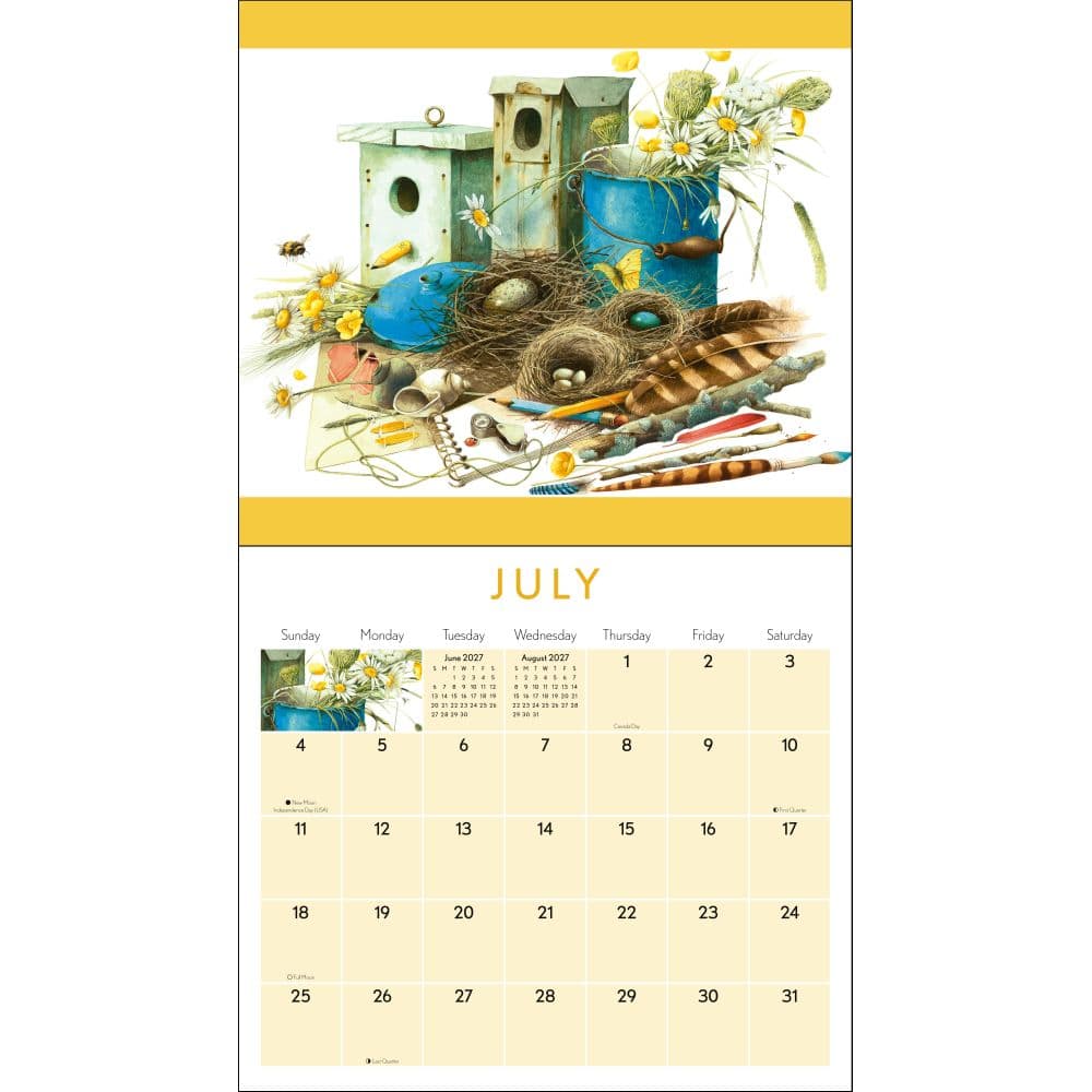 Natures Inspiration 2027 Wall Calendar by Marjolein Bastin Fifth Alternate Image