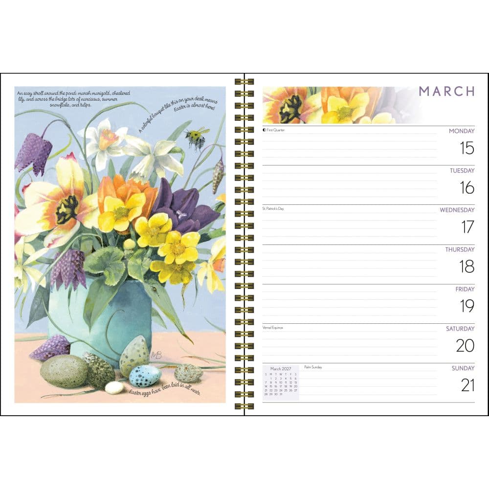Natures Inspiration 2027 Engagement Planner by Marjolein Bastin Third Alternate Image