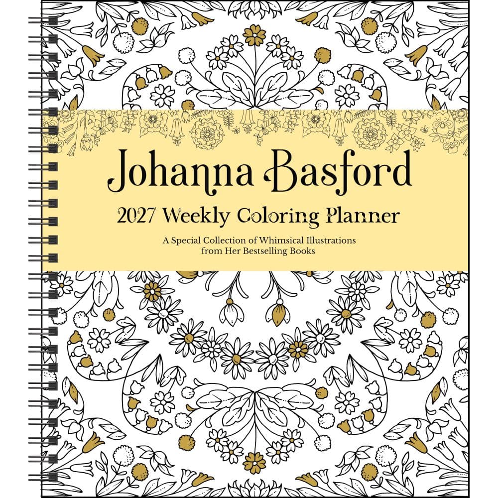 image Johanna Basford Coloring 2027 Planner Main Product Image