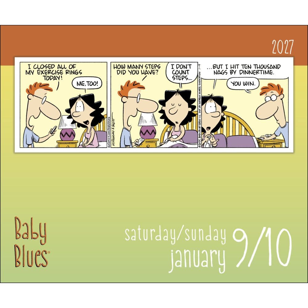 Baby Blues 2027 Desk Calendar First Alternate Image