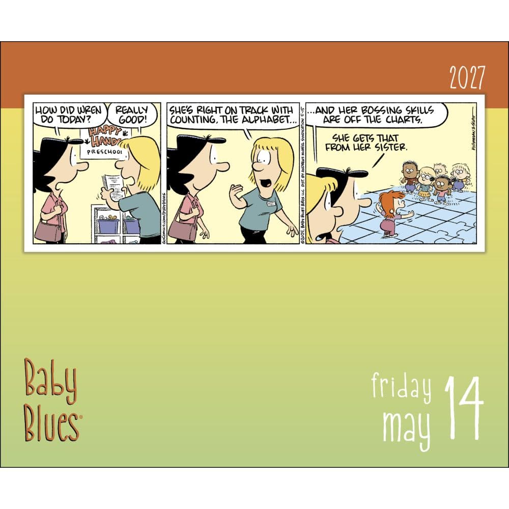 Baby Blues 2027 Desk Calendar Second Alternate Image