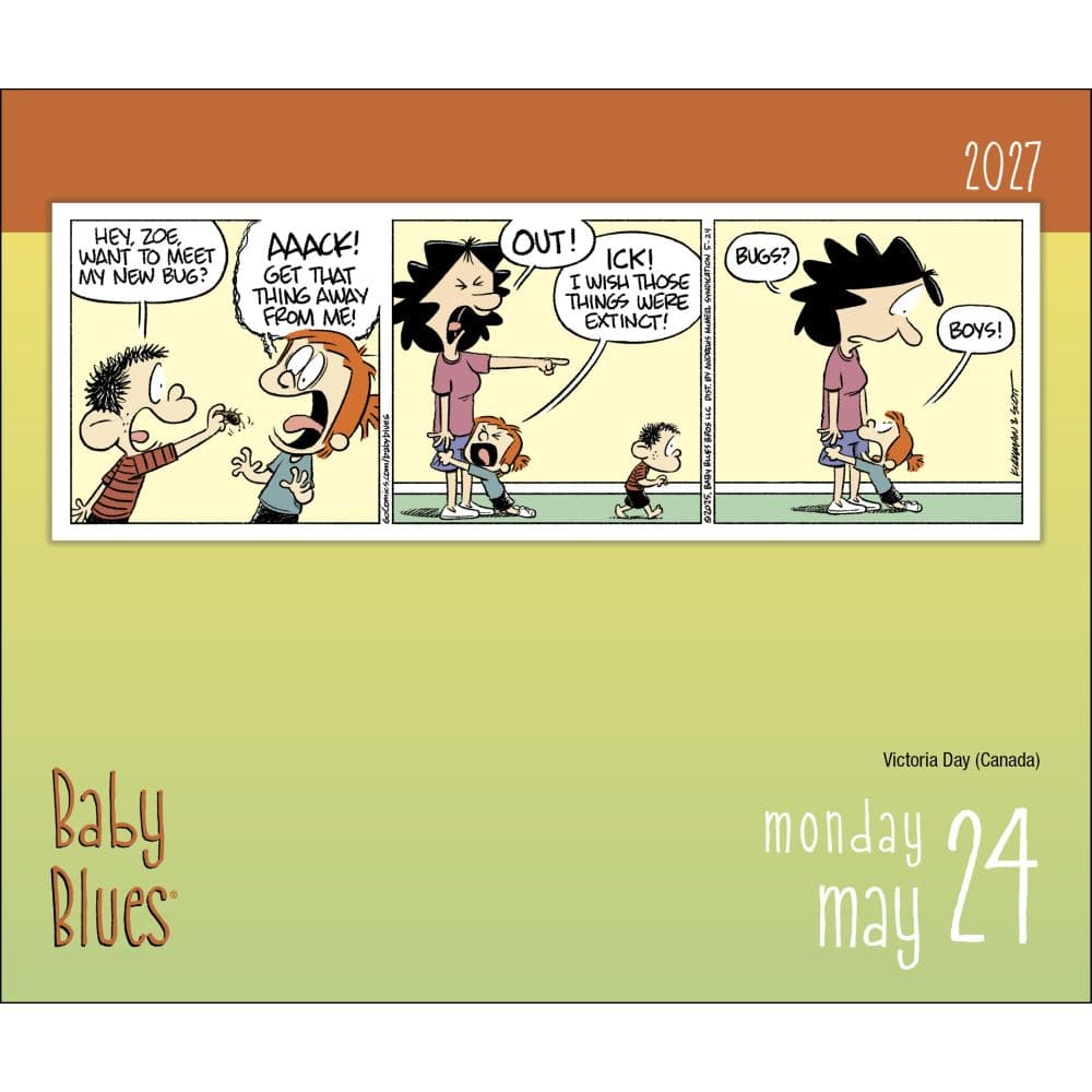 Baby Blues 2027 Desk Calendar Third Alternate Image