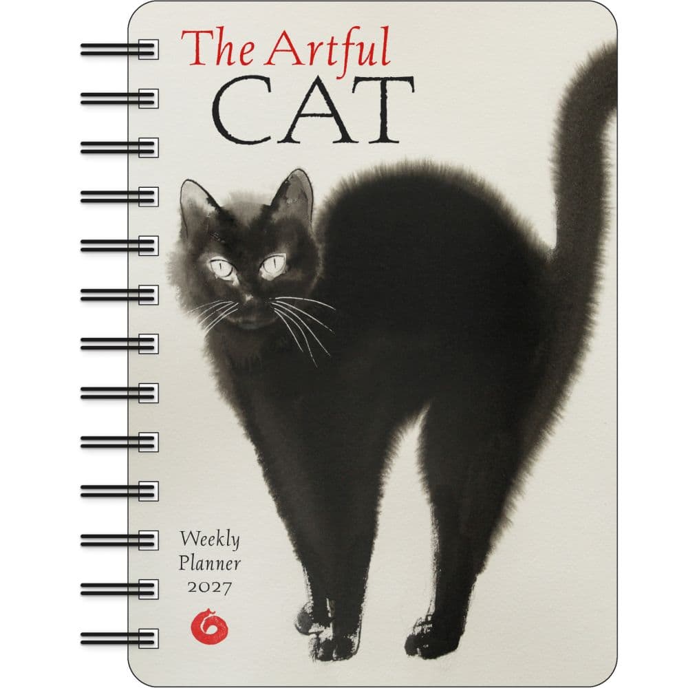 Artful Cat 2027 Weekly Planner Main Product Image