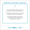 image Adam Grant 2027 Desk Calendar Second Alternate Image