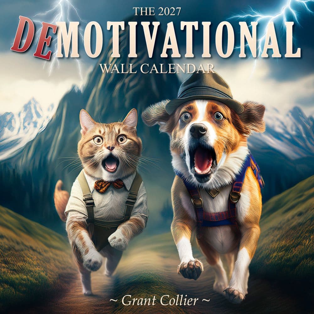 image Demotivational 2027 Wall Calendar Main Product Image