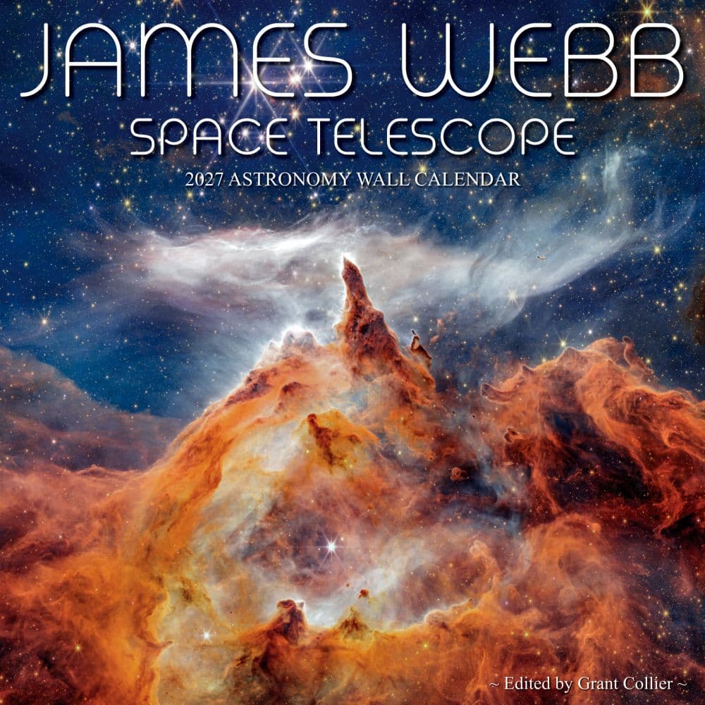 James Webb Telescope 2027 Wall Calendar Main Product Image