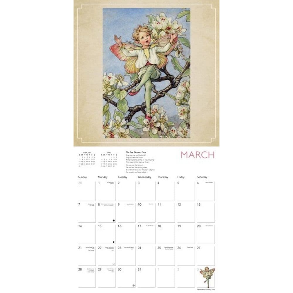 Flower Fairies 2027 Wall Calendar Second Alternate Image