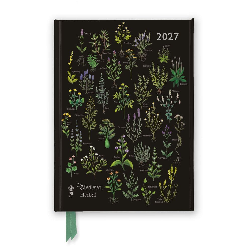 image Anna Stead Medieval Herbal 2027 Planner Main Product Image