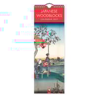 image Japanese Woodblocks 2027 Slim Wall Calendar Main Product Image