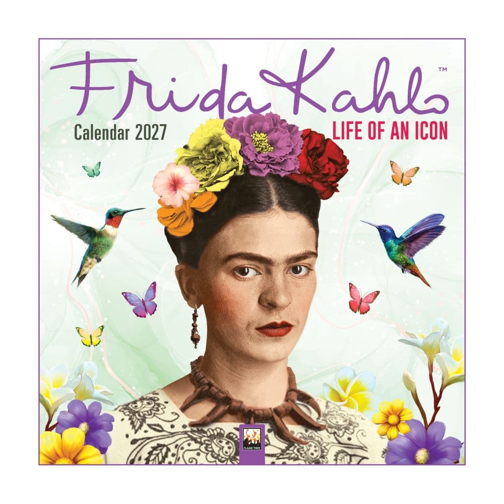 image Frida Kahlo Life of an Icon 2027 Mini Wall Calendar Main Product Image