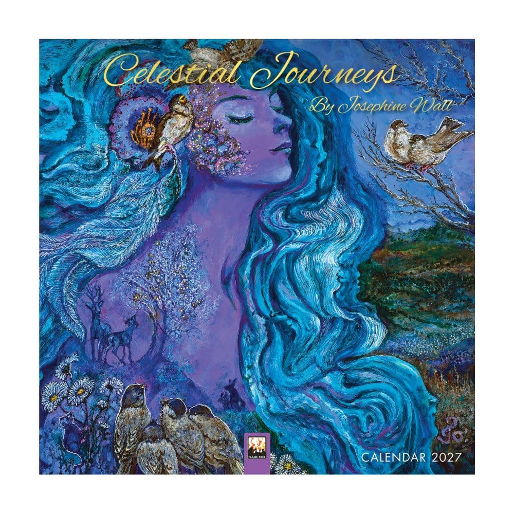 Celestial Journeys by Josephine 2027 Mini Wall Calendar Main Product Image
