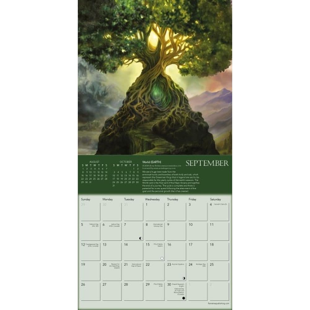 Anne Stokes Elementals 2027 Mini Wall Calendar Third Alternate Image