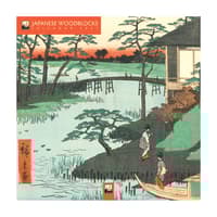 image Japanese Woodblocks 2027 Mini Wall Calendar Main Product Image