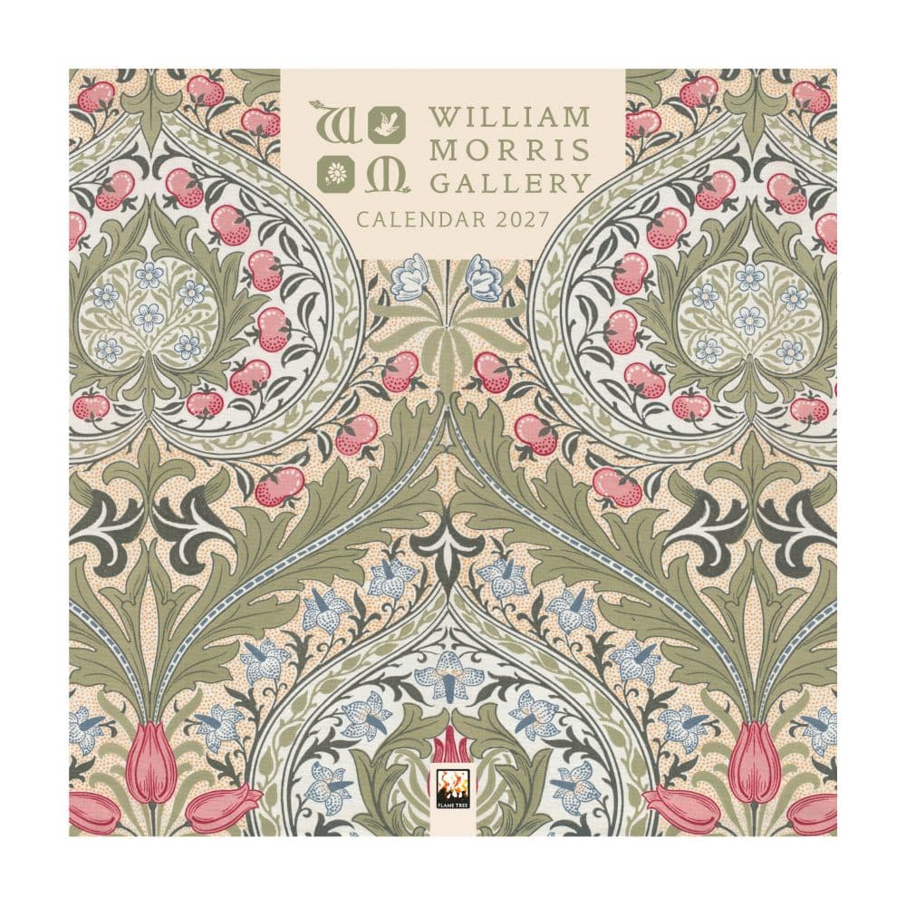 image William Morris Gallery 2027 Mini Wall Calendar Main Product Image