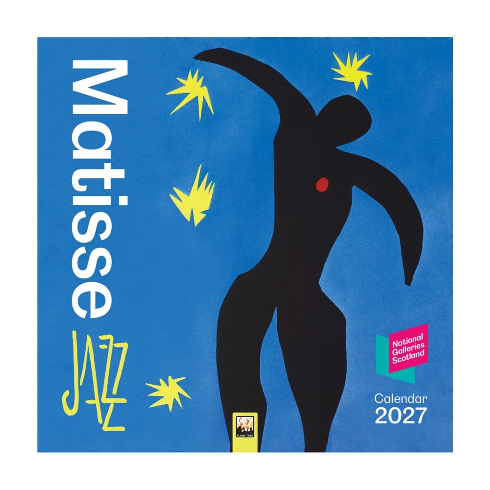 image National Galleries Scotland Matisse Jazz 2027 Mini Wall Calendar Main Product Image