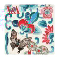 image V and A Chinese Textiles 2027 Mini Wall Calendar Main Product Image