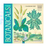image Bodleian Libraries Tudor Botanicals 2027 Mini Wall Calendar Main Product Image