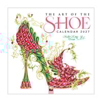 image Sally King Design The Art of the Shoe 2027 Mini Wall Calendar Main Product Image