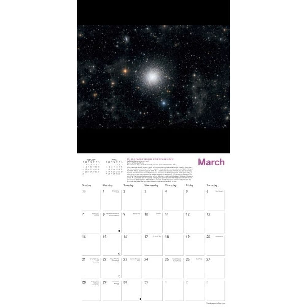 Royal Observatory Greenwich Astronomy Photographer of the Year 2027 Wall Calendar Second Alternate Image