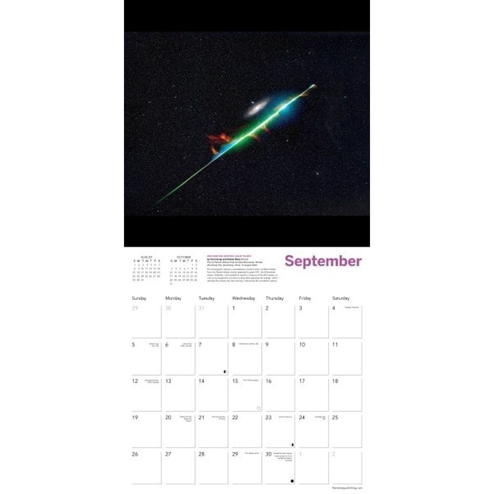 Royal Observatory Greenwich Astronomy Photographer of the Year 2027 Wall Calendar Third Alternate Image