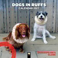 image Shakespeares Globe Dogs in Ruffs 2027 Wall Calendar Main Product Image