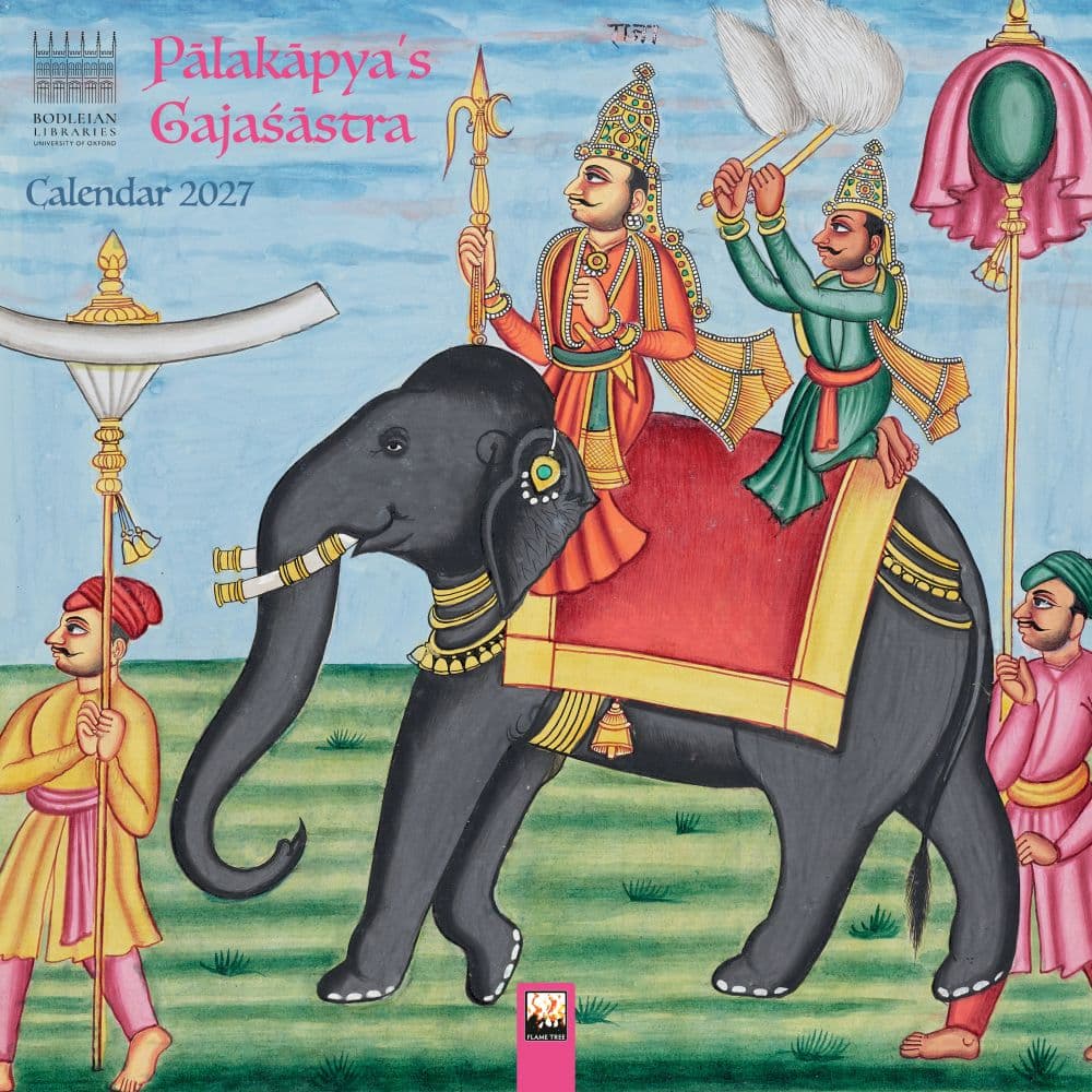 Bodleian Libraries Science of Elephants 2027 Wall Calendar Main Product Image