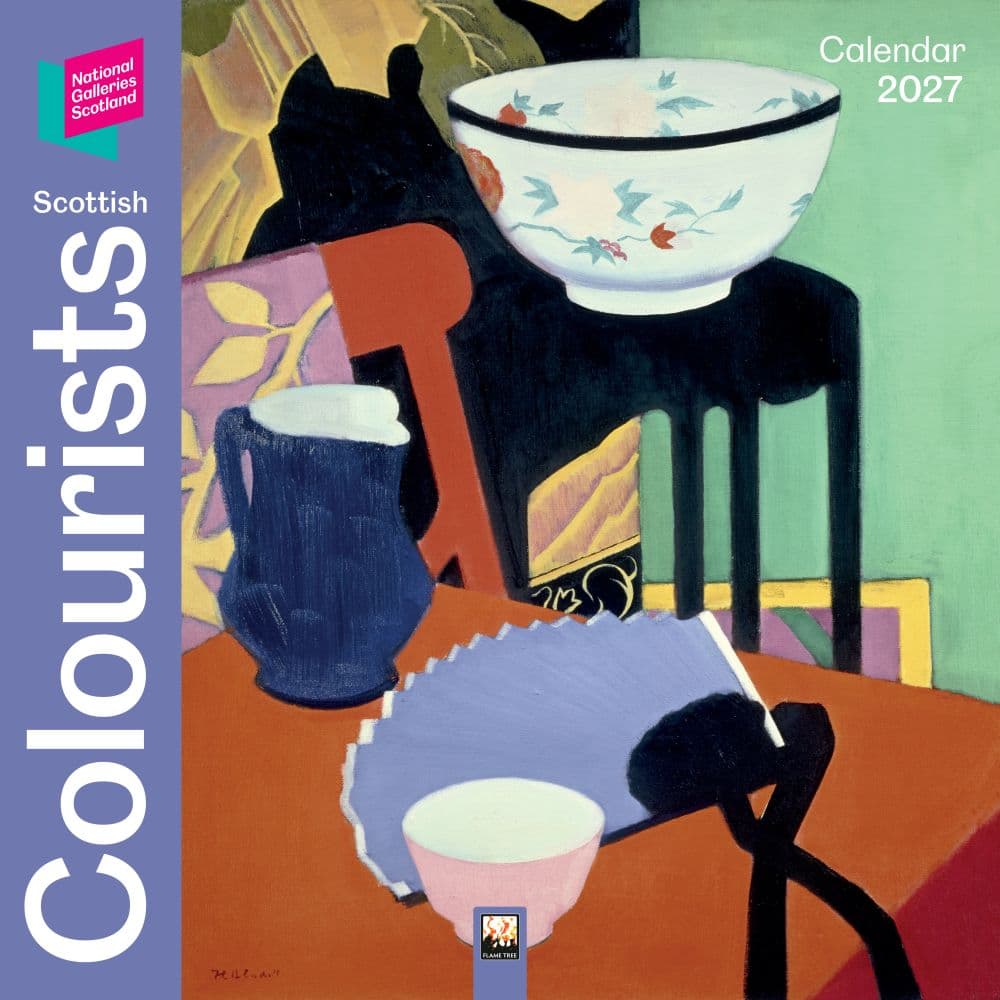 National Galleries Scotland Scottish Colourists 2027 Wall Calendar Main Product Image
