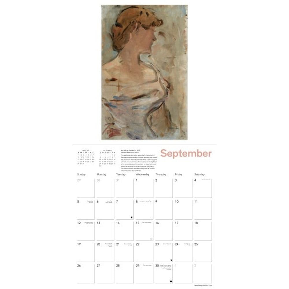 The Courtauld Paris by Night 2027 Wall Calendar Third Alternate Image