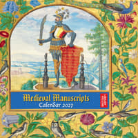 image British Library Medieval Manuscripts 2027 Wall Calendar Main Product Image