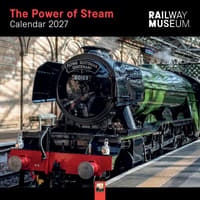 image National Railway Museum The Power of Steam 2027 Wall Calendar Main Product Image