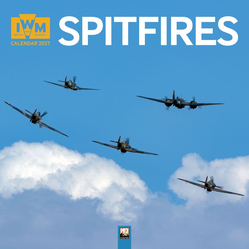 Imperial War Museums Spitfires 2027 Wall Calendar Main Product Image