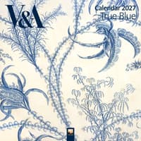 image VandA True Blue 2027 Wall Calendar Main Product Image