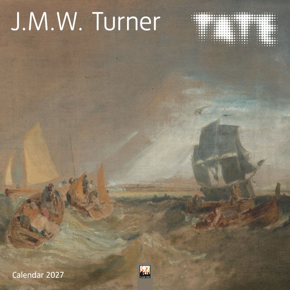 Tate J.M.W. Turner 2027 Wall Calendar Main Product Image