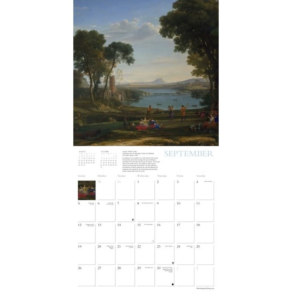 The National Gallery 2027 Wall Calendar Third Alternate Image