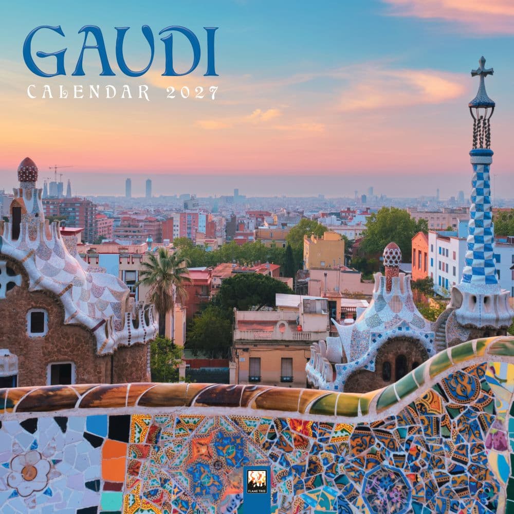 Gaudi 2027 Wall Calendar