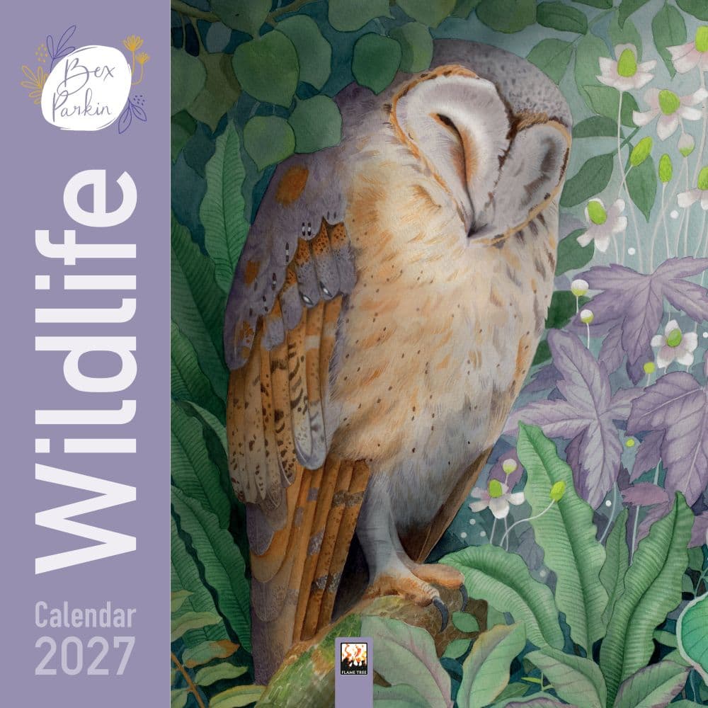 image Bex Parkin Wildlife 2027 Wall Calendar Main Product Image